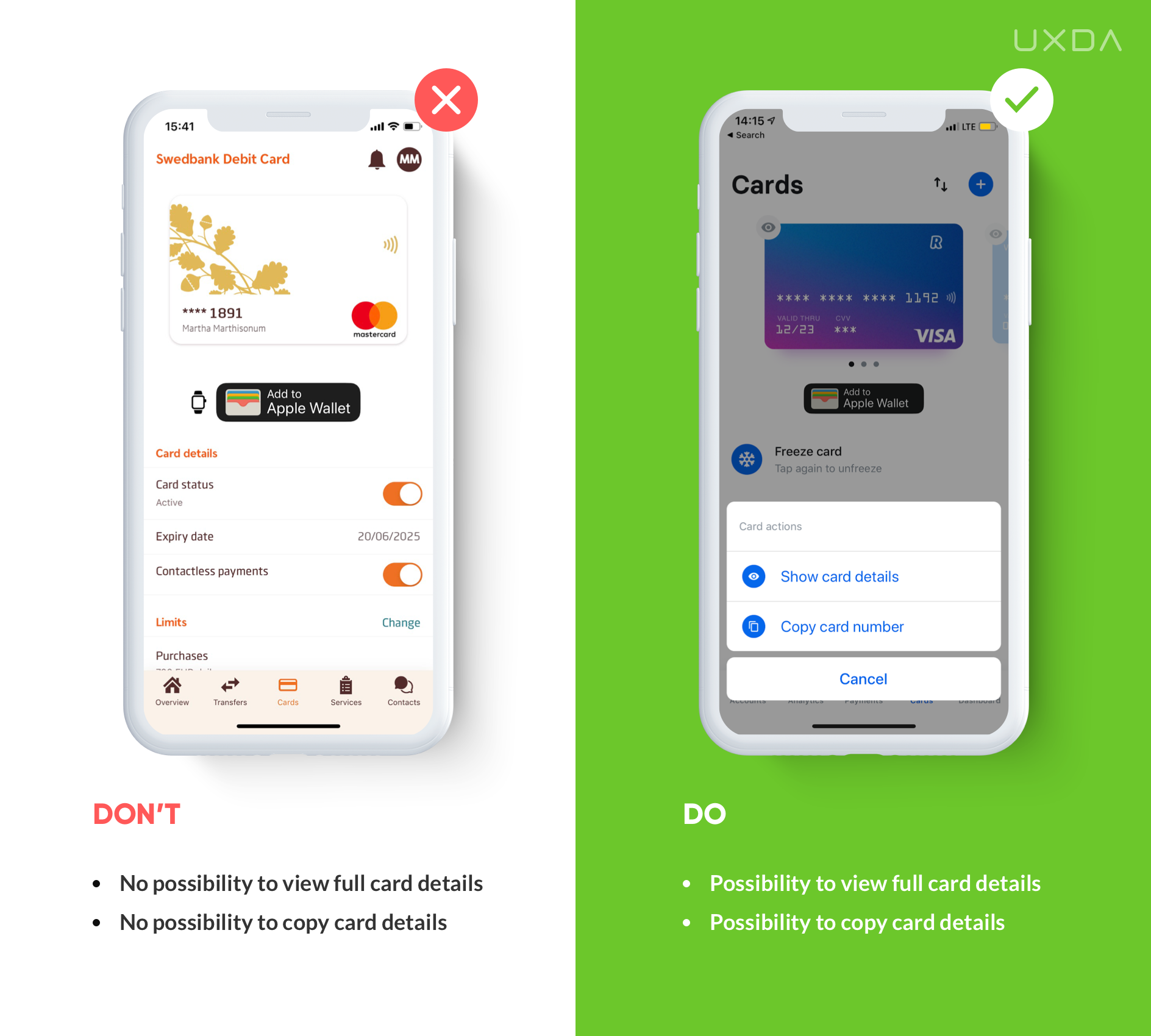 Fintech UX / UI Guide: TOP 20 Tips to Improve Mobile Banking Solutions Design - Copy details