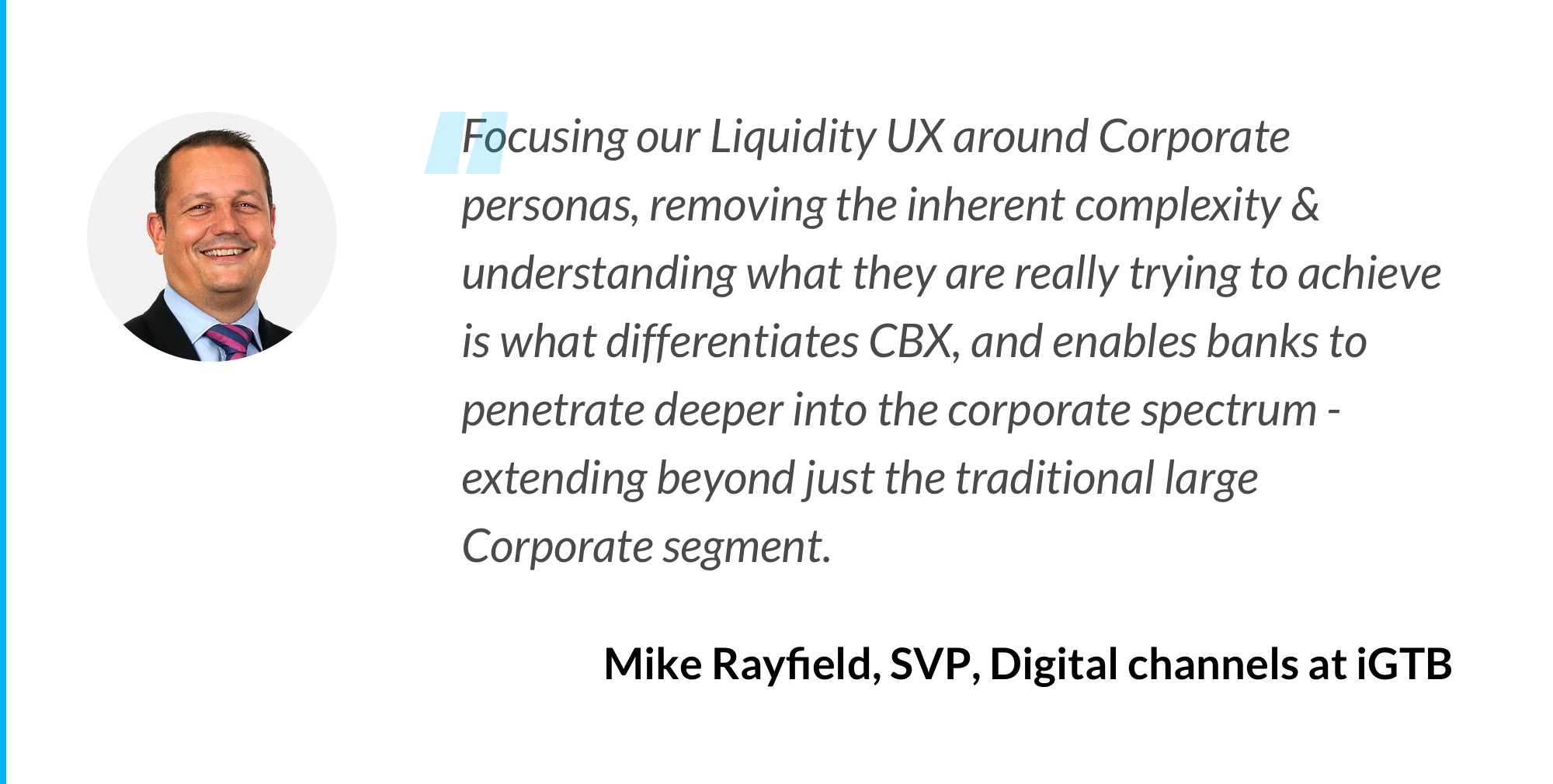 UX Case Study SpaceUX Shuttle Global Transaction Banking igtb quote mike rayfield